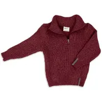 Engel - Kid's Troyer - Merinopullover Gr 128 rot