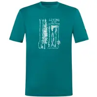 Super.natural - Fishing Adventure Tee - Merinoshirt Gr XL türkis