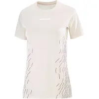 Salomon - Women's Sense Aero S/S Tee GFX - Laufshirt Gr XS weiß