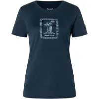 Super.natural - Women's Palm Island Bio Jersey Tee - Merinoshirt Gr XS blau