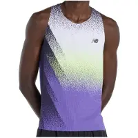 New Balance - Race Day Ultra Light Printed Singlet - Tank Top Gr XL bunt