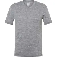 Super.natural M SIERRA140 V Neck cashmere grey melange (55F) S