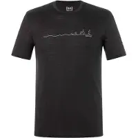 Super.natural - Tri Tee - Merinoshirt Gr S schwarz