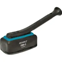 Hazet Klebschlag-Hammer 70 x 140 mm Schwarz - 1959-3 - Schwarz