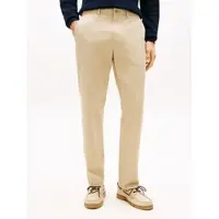 Tommy Hilfiger Chinohose "CORE HARLEM ESSENTIAL", Damen, Gr. 33, Länge 32, sandalwood, Hosen Chinohose, Tapered Leg, Basic, schlichtes Design