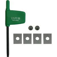 Festool Wendeplatten-Set HW-WP 7,6x12x1,5 (4x) | 491390