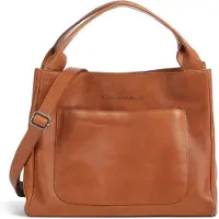 The Chesterfield Brand Leder Handtasche Umhängetasche Fioline Shoulderbag Cognac braun