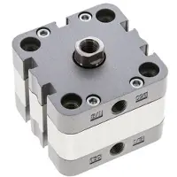 AirTec ISO 21287 Kompakter doppeltwirkender Zylinder 50-5mm - Magnetisch
