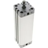 AirTec ISO 21287 Doppeltwirkender Kompaktzylinder 40-125mm - Magnetisch - Stange mit Außengewinde