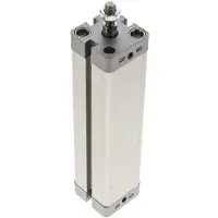 AirTec ISO 21287 Doppeltwirkender Kompaktzylinder 25-125mm - Magnetisch - Stange mit Außengewinde