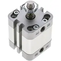 AirTec ISO 21287 Doppeltwirkender Kompaktzylinder 32-15mm - Magnetisch - Außengewinde