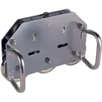 Dehn Drahtrichtgerät St/gal Zn f. Rd 7-10mm m. 5 Richtrollen u. Handgriffen 597004