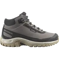 Salomon Damenschuhe SHELTER WATERPROOF W PFLAUMENKÄTZCHEN/PHANTOM/DESSERTBRAUN Größe: EU 37 1/3 (UK 4,5)