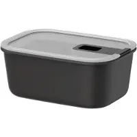 Mepal EasyClip Frischhaltedose, 700 ml, Spülmaschinengeeignete Dose mit großem Füllvolumen, Farbe: nordic black