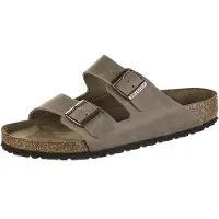 Birkenstock Arizona SFB Riemchen Geölte Leder Sandale Braun – undefined / Braun