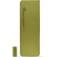 Sea to Summit Selbstaufblasende Schlafmatte Camp Mat Self Inflating Mat Rectangular Regular Wide Olive