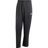 Adidas Herren Essentials Small Logo Stanford Open Hem Pants, Black/White, XXL Sh