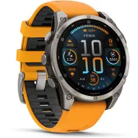 Garmin fenix 8, 3,3 cm (1.3"), AMOLED, Touchscreen, 32 GB, WLAN, GPS