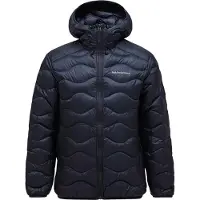 Peak Performance - Helium Down Hood Jacket - Daunenjacke Gr L blau/schwarz