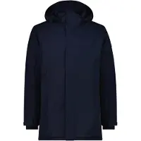CMP MAN Padded Parka Zip Hood black blue (N950) 56