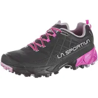 La Sportiva Trail-Laufschuhe Akyra II GTX (wasserdicht, für lange Strecken) 2024 schwarz/rose Damen