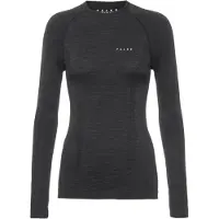Falke Langarmshirt "Langarmshirt", Kinder, Gr. XS, schwarz (schwarz (3000)), Shirts Langarmshirt