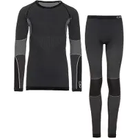 CMP Kinder Funktionsunterwäsche Set Kid Seamless Set 3Y94803-U901 116/128 - Nero - 116/128