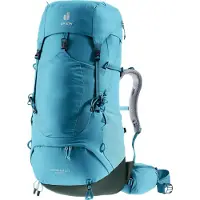 Deuter Aircontact Lite 45 + 10 SL Trekkingrucksack (Volumen 45+10 Liter/ Gewicht 1,54 kg/ Rückenlänge 35-56 cm) lagoon-ivy