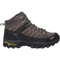CMP Rigel Mid Waterproof Herren Leder Wanderschuhe mit Clima Protect braun EU 46