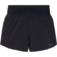 Hoka One One Kurze Hose Glide 4" Schwarz Damen, Größe L