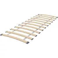 KOBI Einzelbett Erik 160x80 weiß - Paneel grau