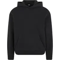 Urban Classics weicher Herren Hoodie Kapuze 330 g/m² mit Baumwolle Schwarz