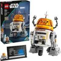 LEGO Star Wars 75416 Ahsoka Astromech-Droide Chopper (C1-10P) Figur - Spielzeug mit beweglichem Kopf, abnehmbaren Armen und Mittelrad - Geschenk für Ahsoka-Fans, Jungen und Mädchen ab 10 Jahren