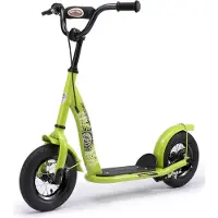 Bikestar Tretroller Kinderroller ab 4 - 5 Jahre | 10 Zoll Classic Edition | Grün