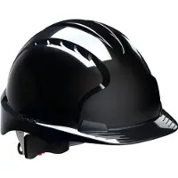 Jsp Kulta Schutzhelm EVO3, Drehverschluß, EN 397, schwarz