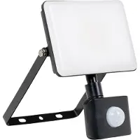 Luxula LED Fluter 10 W 4000 K neutralweiß schwarz, weiß IP44 dimmbar