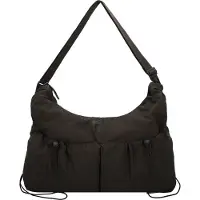 Bench . Umhängetasche Schultertasche Soft Shoulder Bag Greybrown dunkelgrau