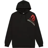 Dc-shoes Hoodie "Solid Lefty", Herren, Gr. L, schwarz, Obermaterial: 55% Baumwolle, 25% Baumwolle, 20% Polyester., Sweatshirts Hoodie