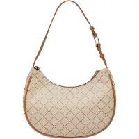 s.Oliver 2168036.8140.ONESIZE, Hobo-Tasche, Reißverschluss, Erwachsener, 100% polyurethane; lining: 100% polyester, Nicht waschen, Nur Sauerstoffbleiche erlaubt