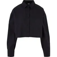Urban Classics Klassische Bluse "Damen Ladies Cropped Oversized Blouse"
