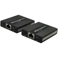 IC Intracom IDATA EXT-E71, 1920 x 1080 Pixel, AV-Sender & -Empfänger, 120 m, Kabelgebunden, Schwarz, HDCP