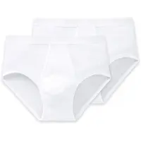 Schiesser Unterhose Herren 005052 Original DR White (2er Set)-L