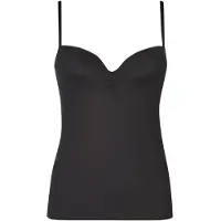Nina von c. BH-Hemd NINA VON C. "BH Hemd mit gemoldeter Büste Secret", Damen, Gr. 75, Cup A, schwarz, Obermaterial: 95% Polyamid PA. 5% Elasthan EL., BHs BH-Hemd