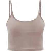 Urban Classics Ladies Short Velvet Top - 186169