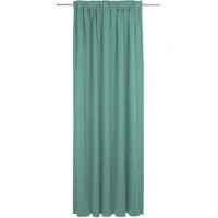 Adam Audio Vorhang ADAM "Uni Collection" Gr. 5, blau (petrol), B:142cm H:255cm, Baumwolle (Bio-Baumwolle), Gardinen, Vorhang, Blickdichter aus 100% Bio-Baumwolle, Vorhang nach Wunschmaß