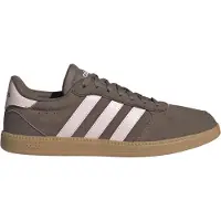 Adidas Damen Sneaker BREAKNET SLEEK IH1372 40 2/3 - Earth Strata/Clear Pink/GUM 3 - 40 2/3