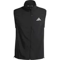 Adidas Funktionsweste PERFORMANCE "RUN ESS VEST M", Herren, Gr. L, schwarz, Obermaterial: 100% Polyester, Westen Funktionsweste