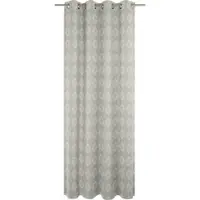 Adam Audio Vorhang ADAM "Romantic Puligny Light" Gr. 3, grau (hellgrau), B:145cm H:225cm, Jacquard, Baumwolle (Bio-Baumwolle), Gardinen, Vorhang, aus 100% Bio-Baumwolle