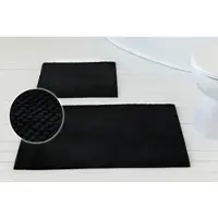 Otto Home Badematte "Kaelan, weicher Chenille", schwarz, H:14mm, Polyester, Badematten, Badematte, Badvorleger, Badteppich weiches Chenille, pastellfarben, Badezimmer