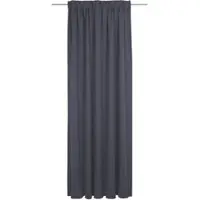 Adam Audio Vorhang ADAM "Uni Collection" Gr. 4, blau (dunkelblau), B:142cm H:245cm, Baumwolle (Bio-Baumwolle), Gardinen, Vorhang, Blickdichter aus 100% Bio-Baumwolle, Vorhang nach Wunschmaß